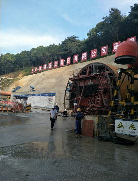 湖南长沙岳麓山隧道爆破开挖超压测试成功完成